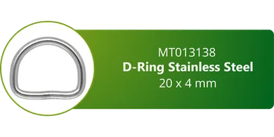 D-ring stainless steel
