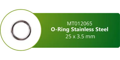 O-Ring Stainless Steel 25 x 3.5 mm