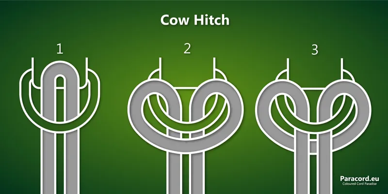 Comment faire un nœud Cow Hitch