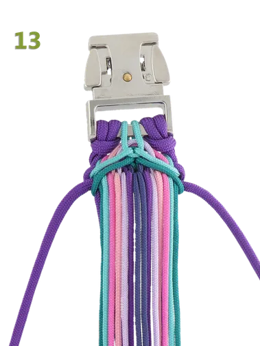 Pearl Lilac Paracord Type I Tutorial