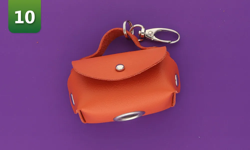 Résultat DIY porte-sac à crottes en cuir paracord.eu